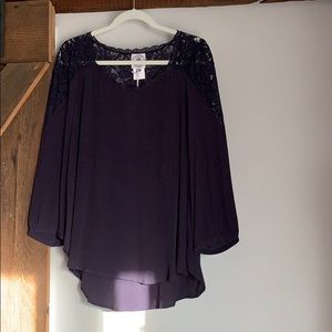 Muche Muchette Lace Back top